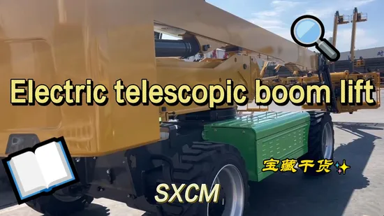 Camión de brazo telescópico robusto para todos