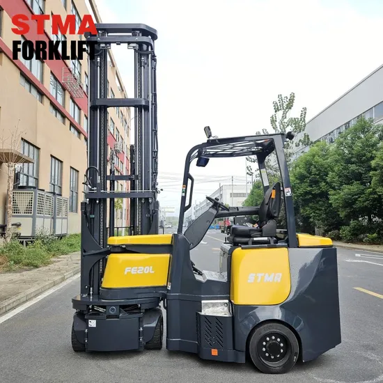 Carretilla elevadora articulada eléctrica de 2 toneladas para pasillos estrechos de Stma Factory