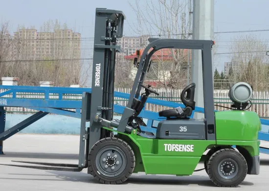 Propane Tank Gas Forklift EPA Certificate 2ton 3ton LPG Dual Gasoline ...