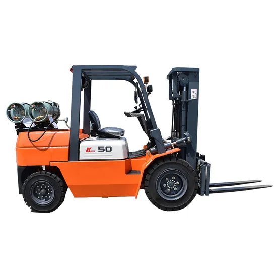 Carretillas elevadoras portátiles Mingyu de 5 toneladas a gas y GLP.